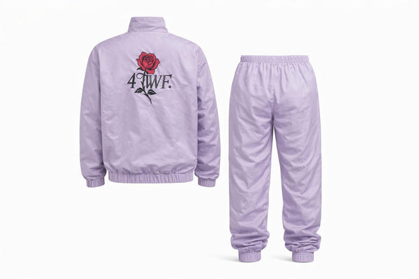 LILAC WINDBREAKER SET.