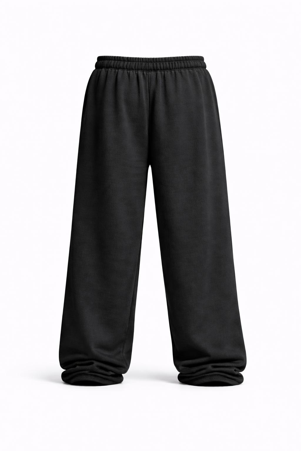 BLACK FEELING PANTS.